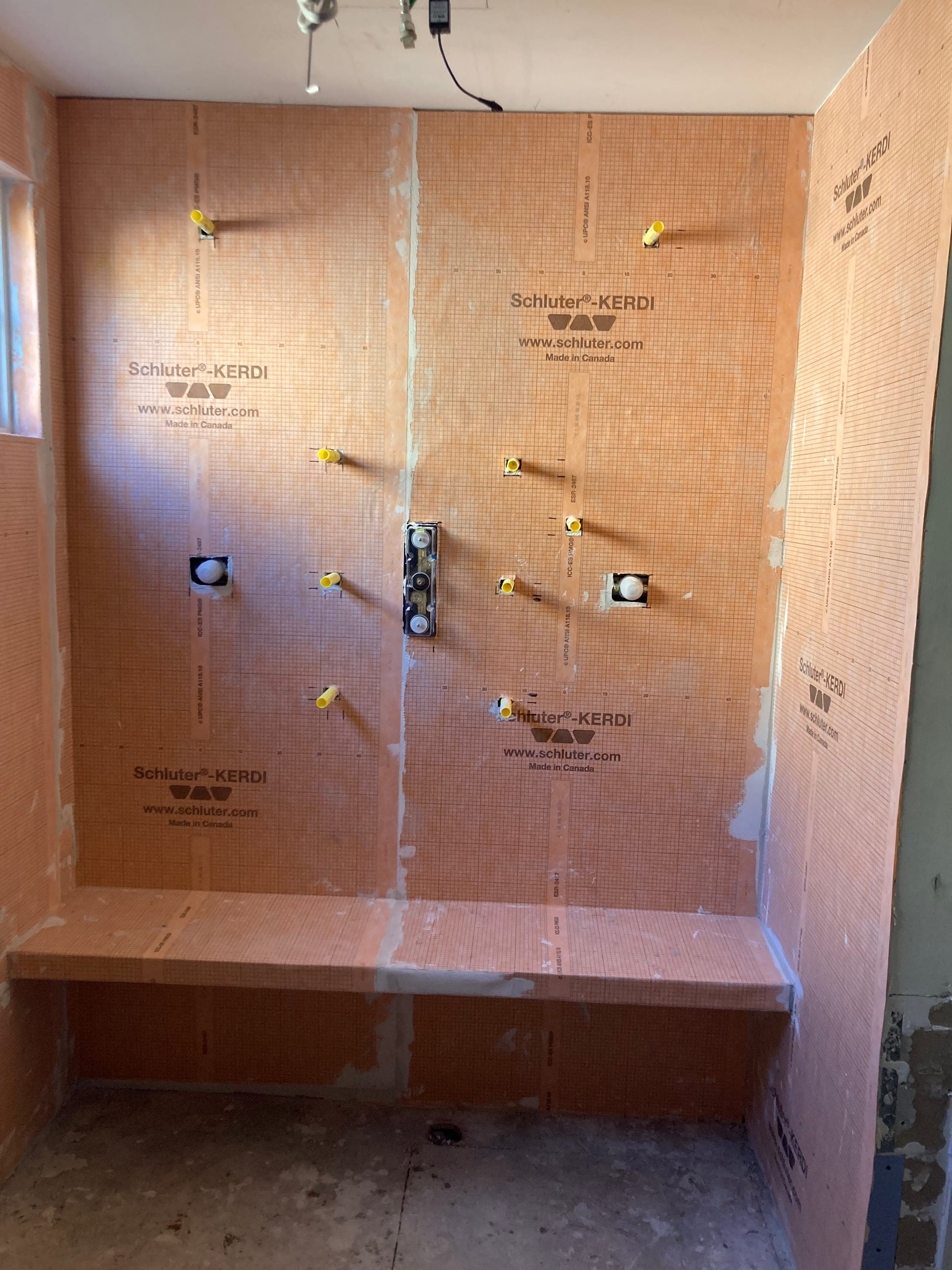 Master Bath, Matte-Black Wet Room, Northern Virginia — finished work, photo 6
