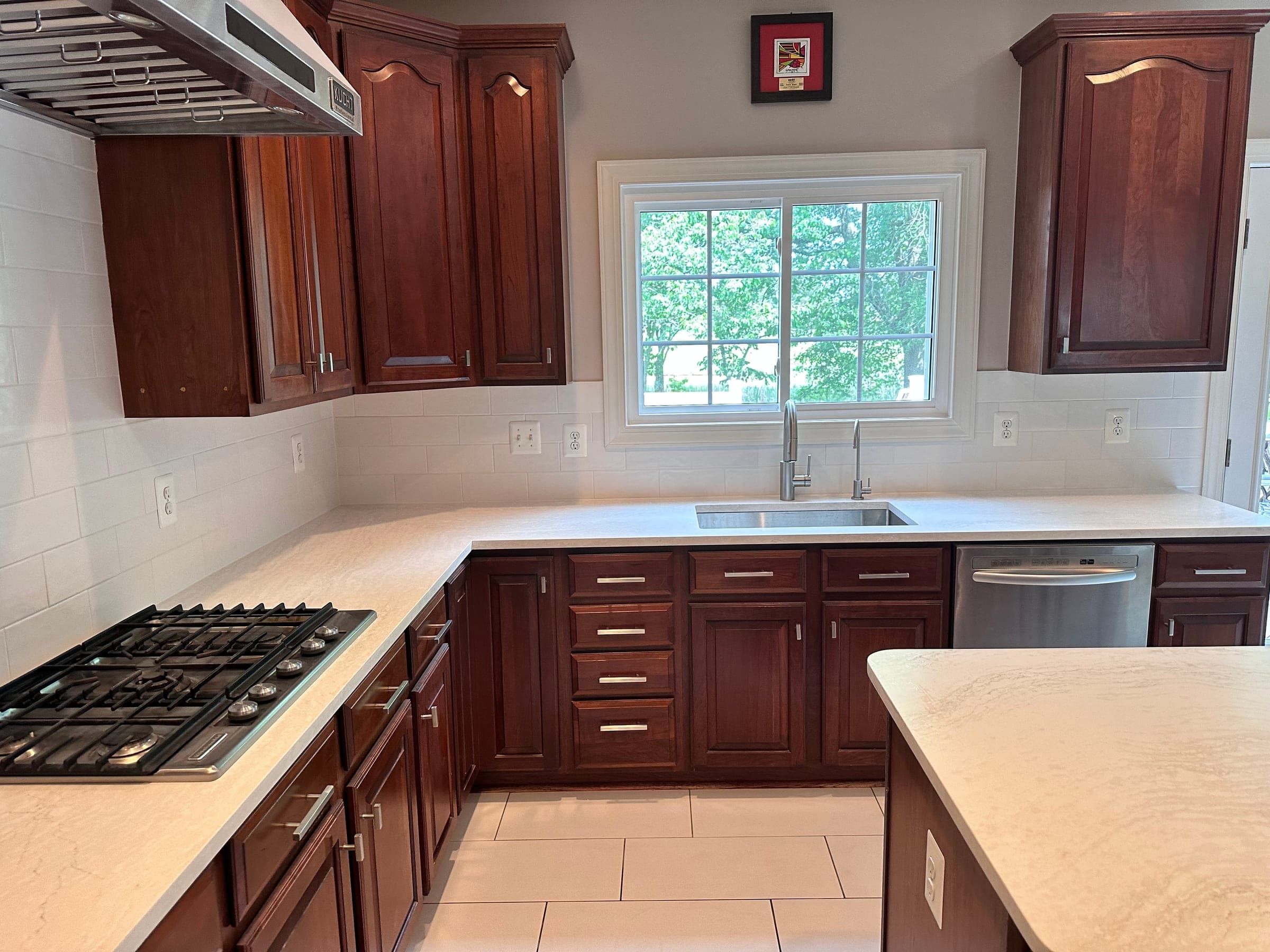 Kitchen Refresh, Cherry Cabinets, Northern Virginia — finished work, photo 3
