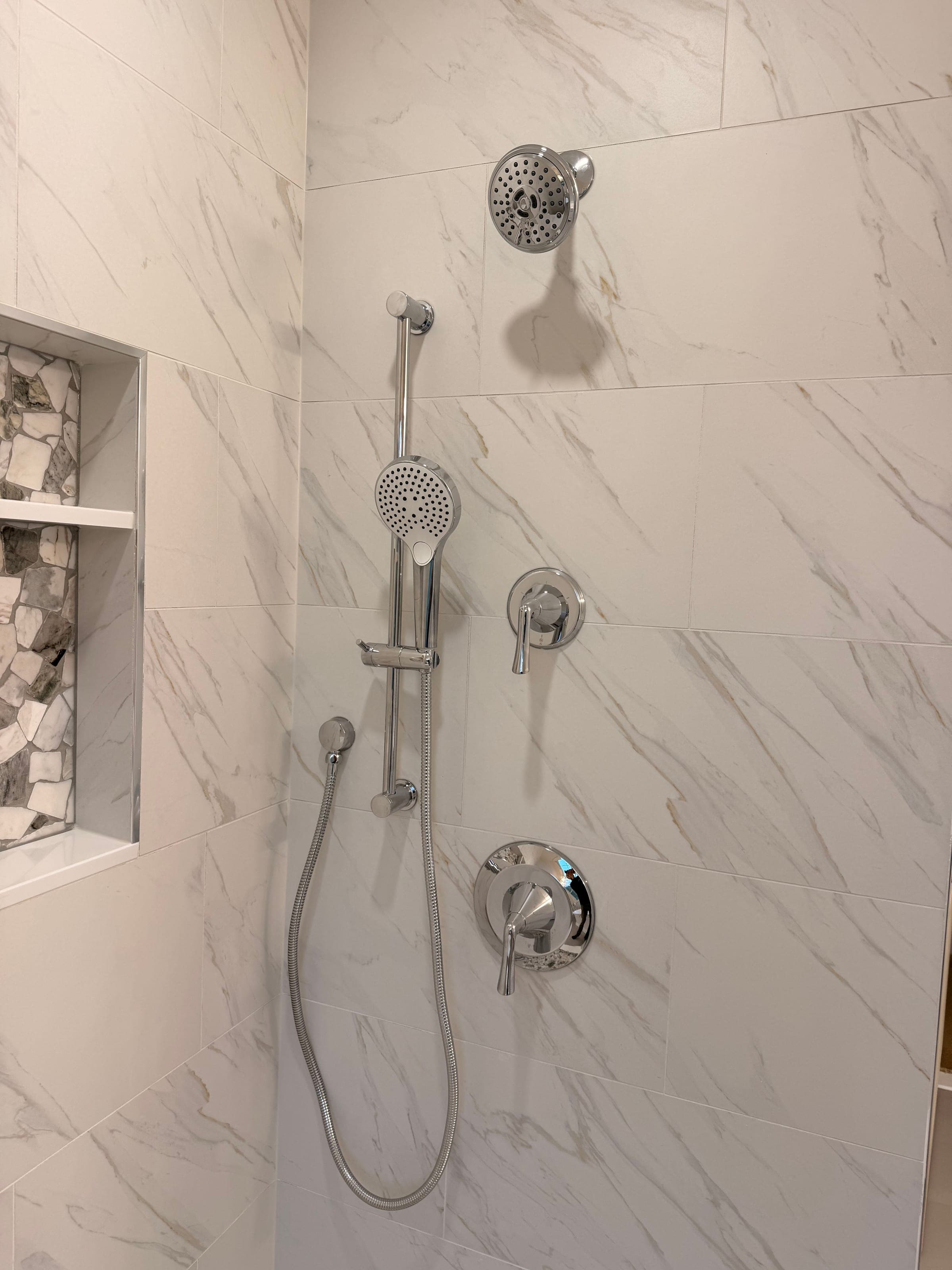 Master Bath, Jacuzzi-to-Freestanding-Tub, Northern Virginia — finished work, photo 3