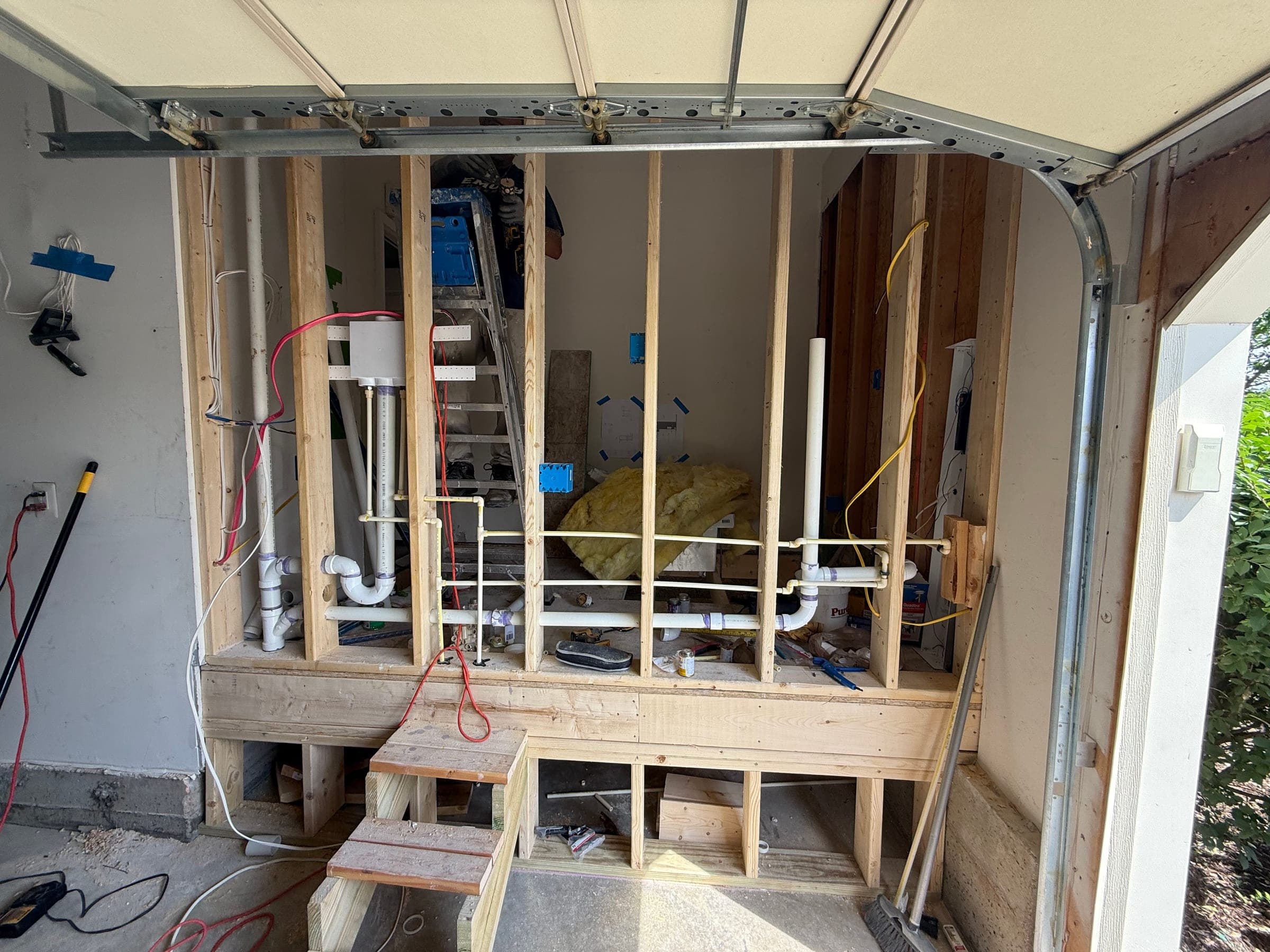 Laundry Room, Garage Build-Out, Northern Virginia — finished work, photo 2