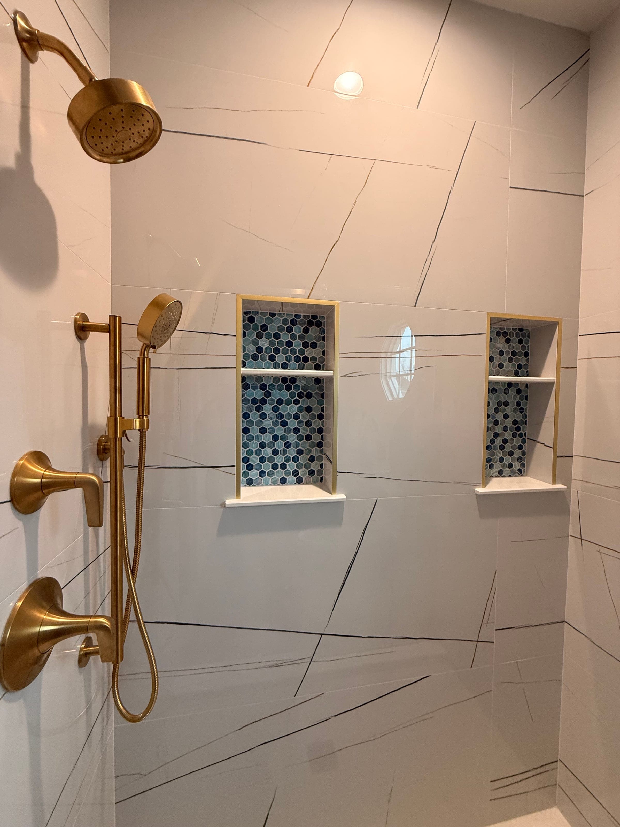 Guest Bath, Tub-to-Walk-In Conversion, Northern Virginia — finished work, photo 4