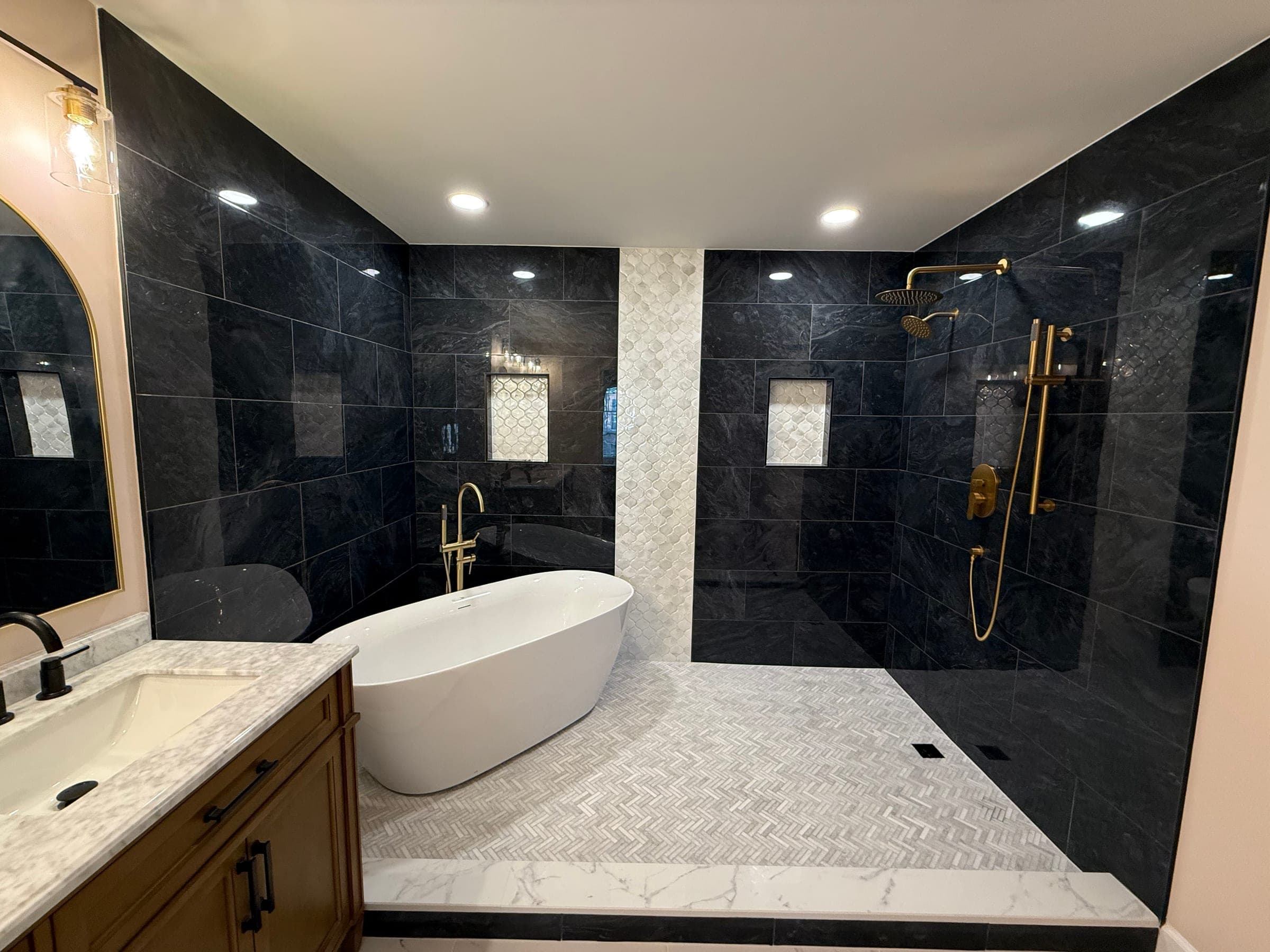 Haymarket Master Bath, Wet-Room Conversion, Haymarket — finished work, photo 1
