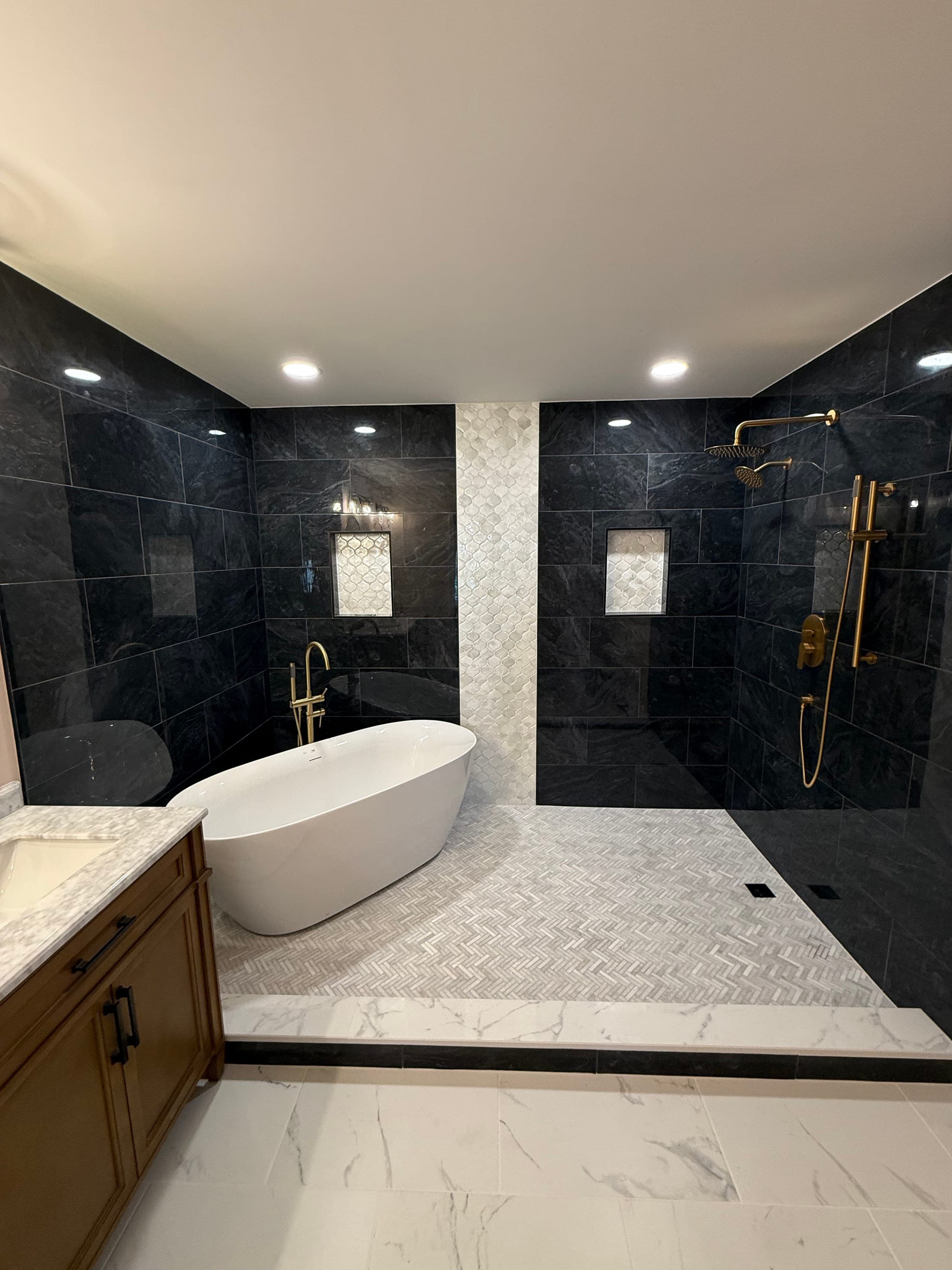 Haymarket Master Bath, Wet-Room Conversion, Haymarket — finished work, photo 2